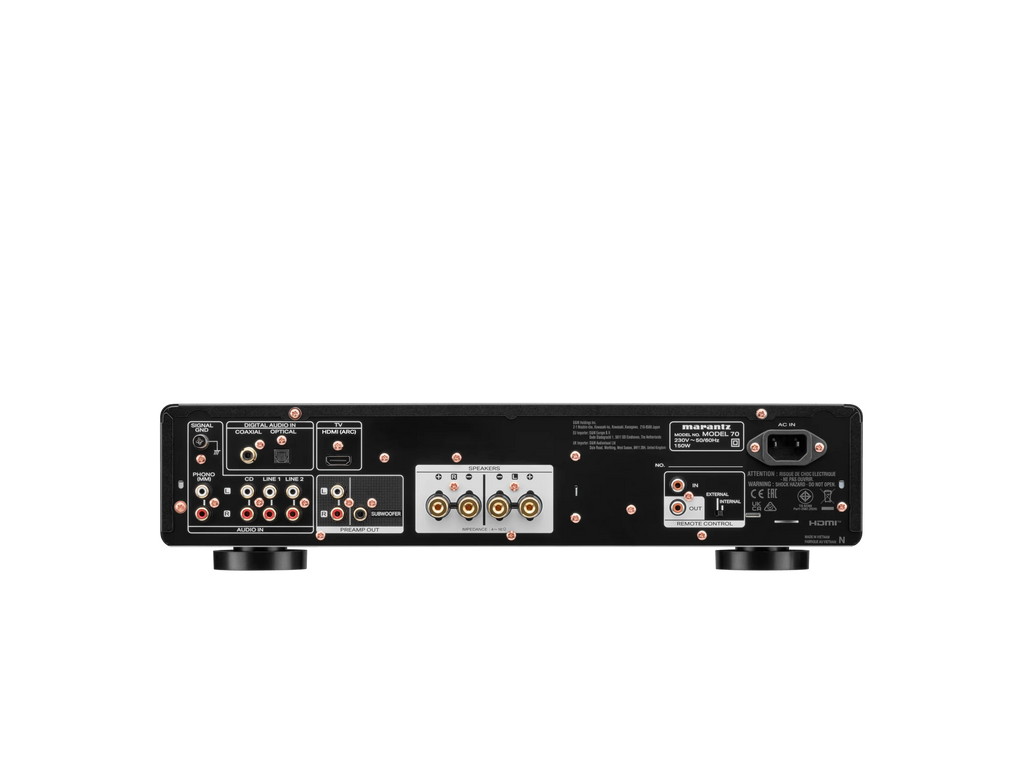 Marantz MODEL 70 Integrated 2 Channel Hi-Fi Amplifier with HDMI – Black