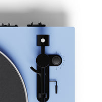 Kanto OBI3 (Gen.2) Turntable with Bluetooth 5.3, Preamp, and Pitch Control - Matte Ice Blue
