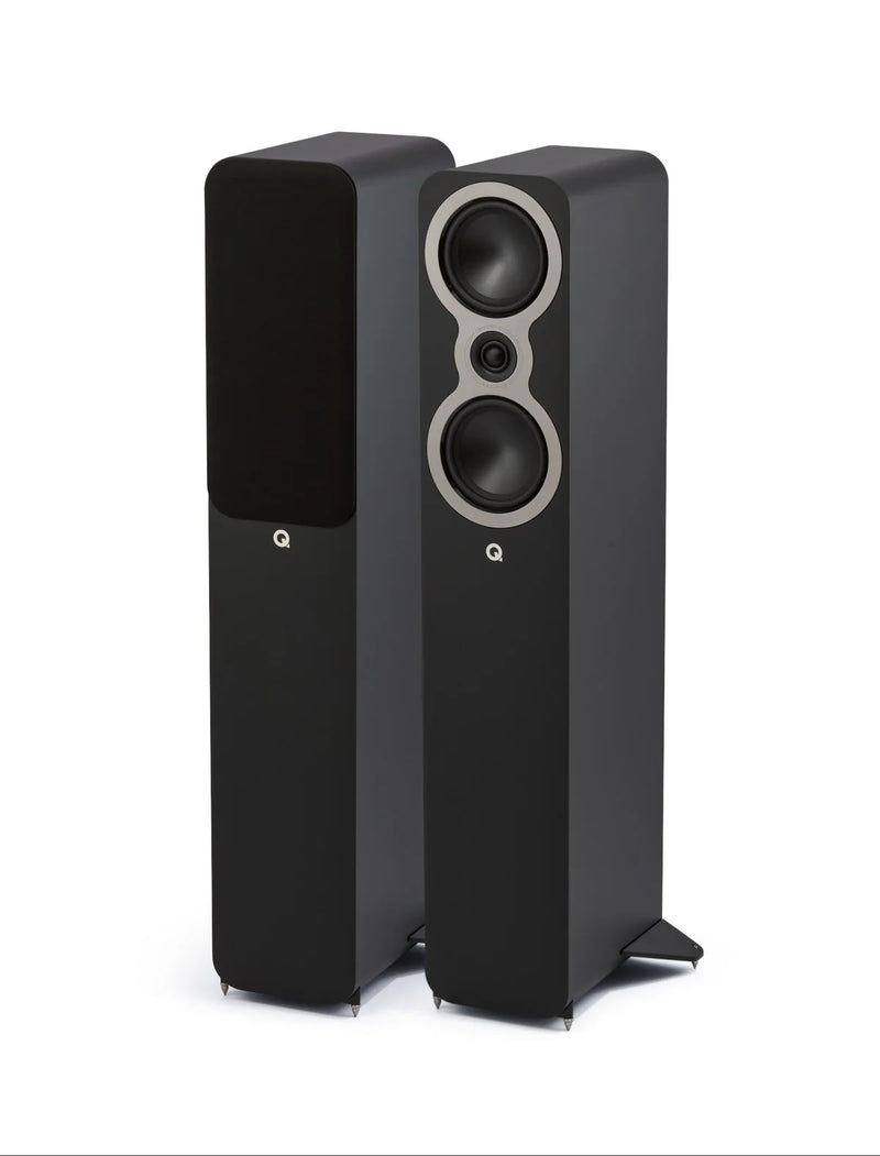 Q Acoustics 3040c Floorstanding Speakers (Pair) - Satin Black