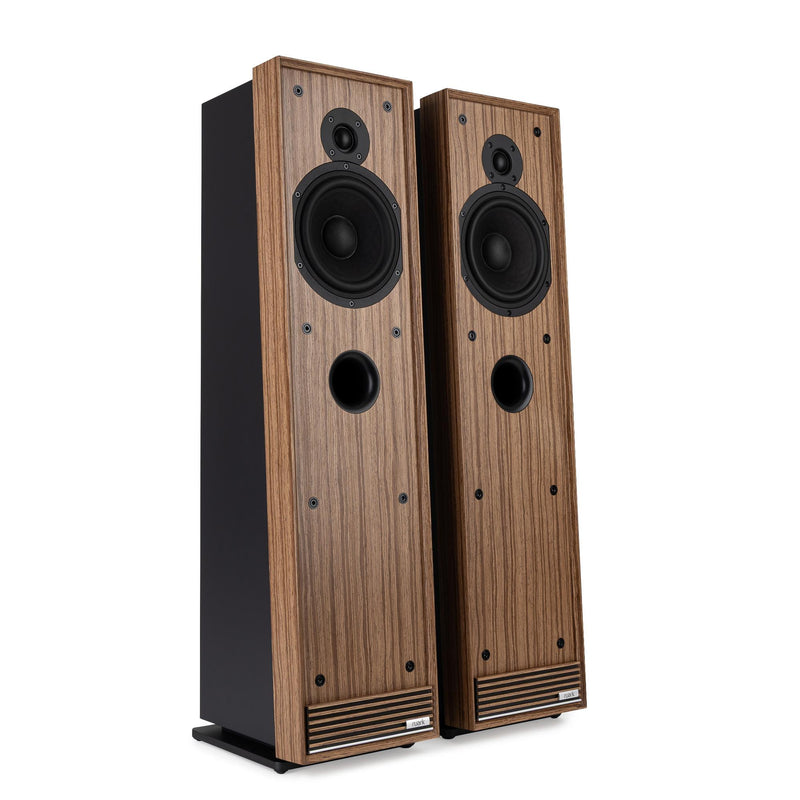 Ruark Talisman-R Floorstanding Speakers - Fused Walnut