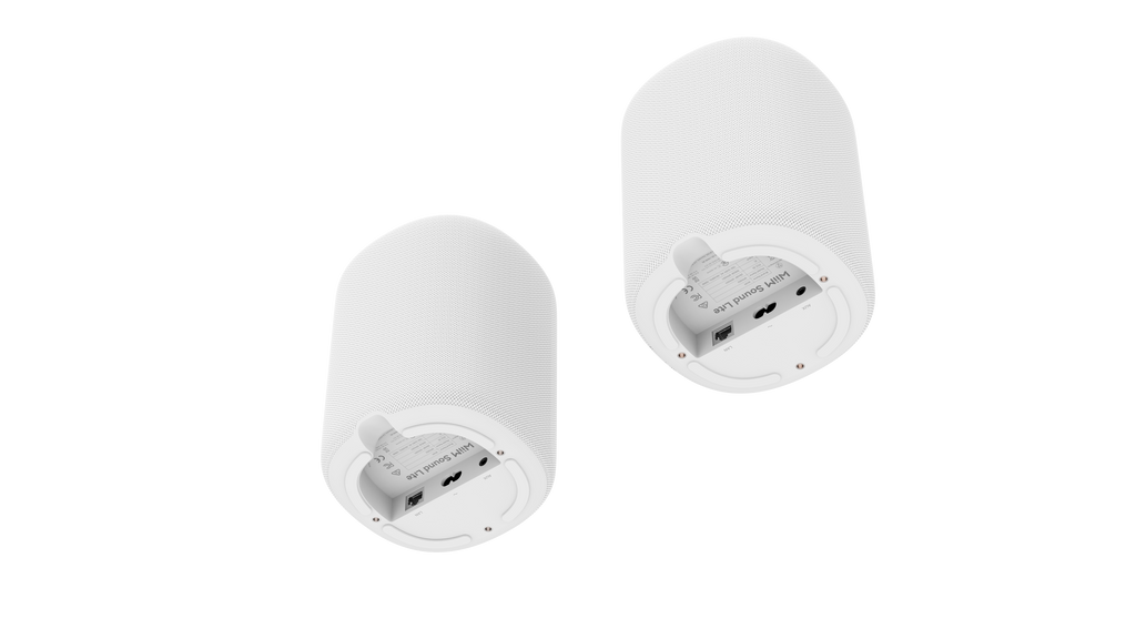WiiM Sound Lite Twin Pack – White