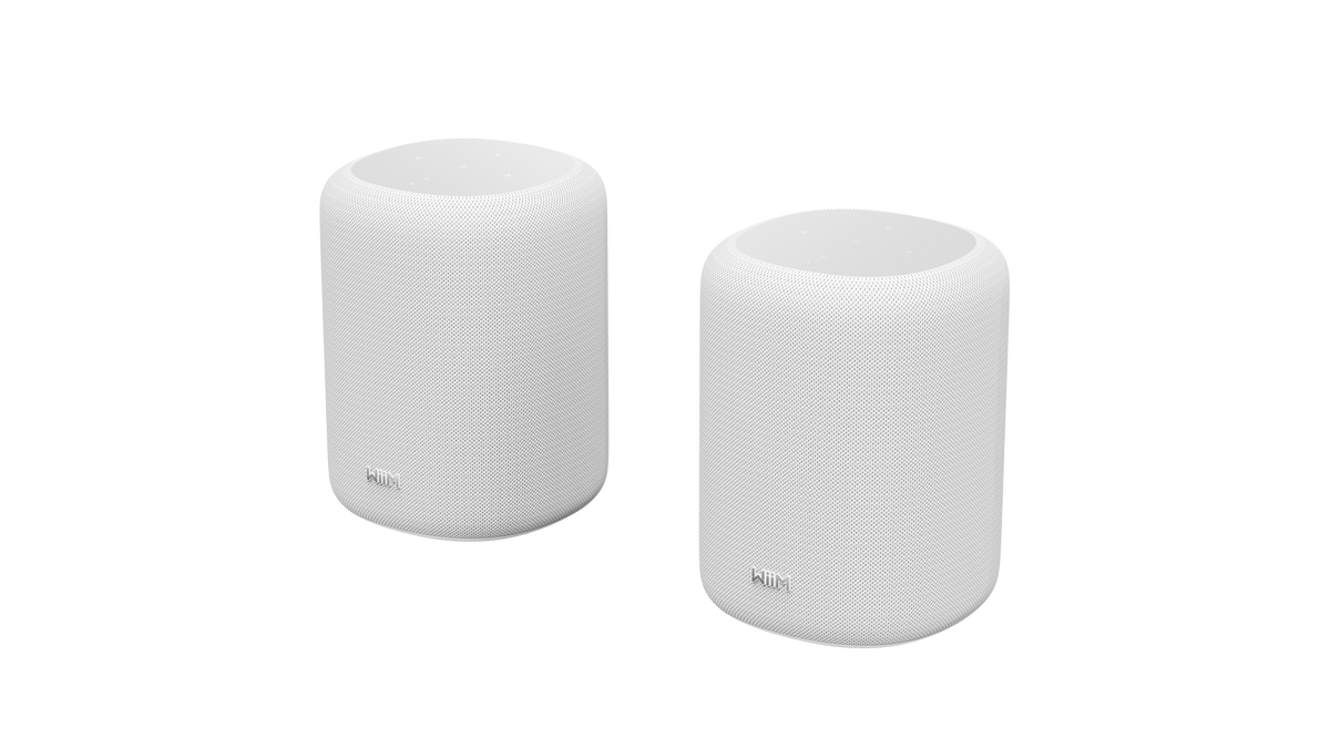 WiiM Sound Lite Twin Pack – White
