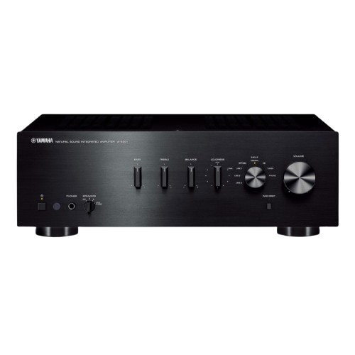 Yamaha A-S301 Stereo Amplifier + Klipsch R-40M Bookshelf Speakers