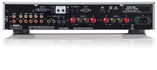 Rotel A12MKII Integrated Amplifier in Black