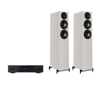 ARCAM A15+ Radia Plus Amplifier + Wharfedale Diamond 12.3i Floor Standing Speakers Package and 5 metres Classic 79 Strand