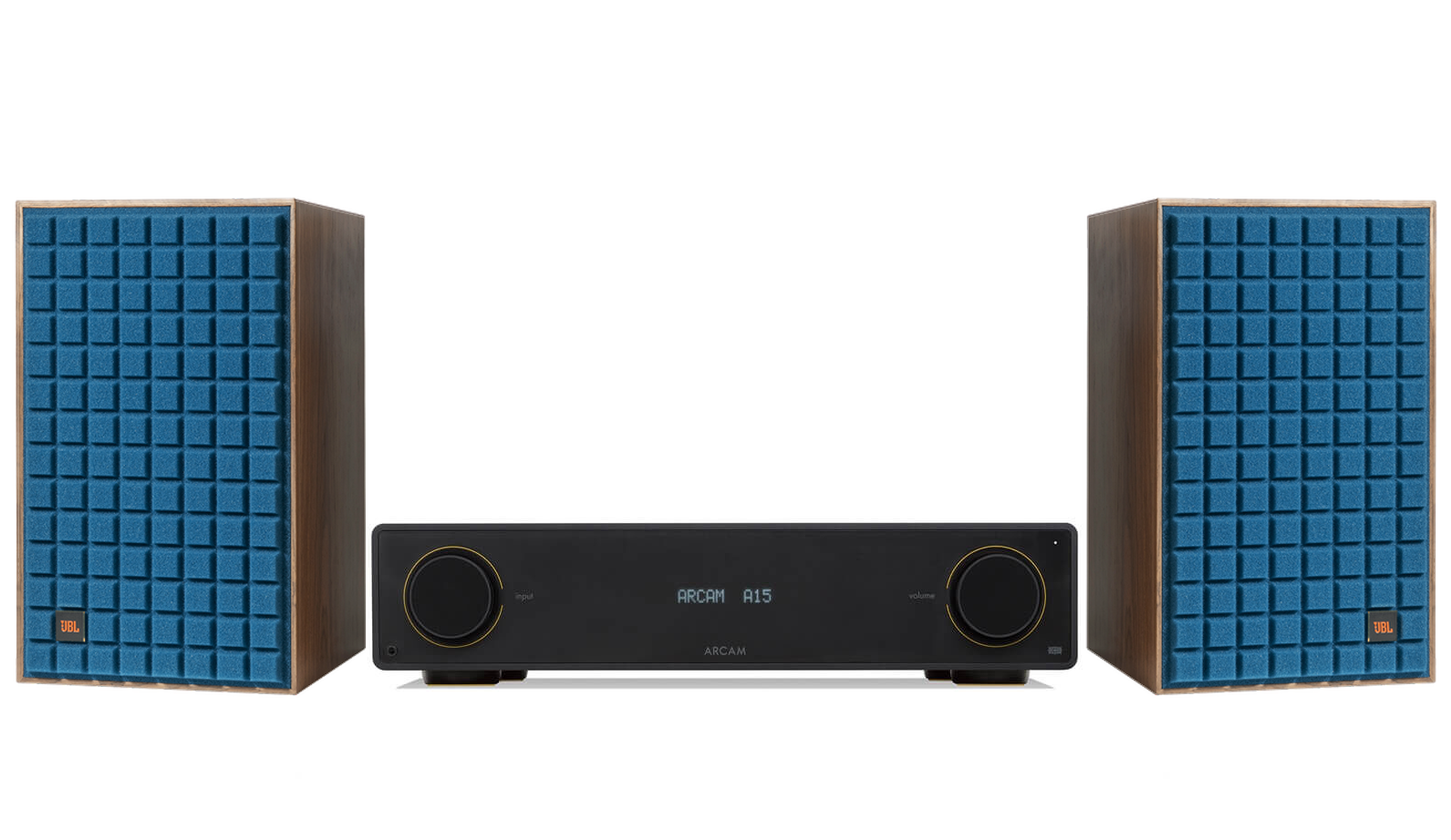 ARCAM Radia A15 Amplifier + JBL L82 Classic MK2 Speakers and Classic 79 Strand 5 metres