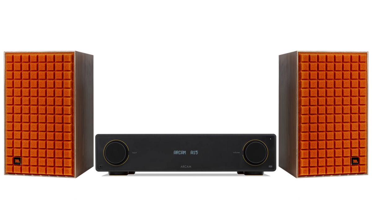 ARCAM Radia A15 Amplifier + JBL L82 Classic MK2 Speakers and Classic 79 Strand 5 metres