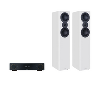 ARCAM A15+ Radia Plus Amplifier + Mission LX-5 MKII Floor Standing Speakers Package and 5 metres Classic 79 Strand