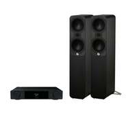 ARCAM A25+ Radia Plus Amplifier + Q Acoustics 5050 Floor Standing Speakers Package and 5 metres Classic 79 Strand