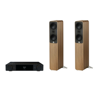 ARCAM A25+ Radia Plus Amplifier + Q Acoustics 5040 Floor Standing Speakers Package and 5 metres Classic 79 Strand