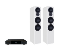 ARCAM A25+ Radia Plus Amplifier + Mission LX-6 MKII Floor Standing Speakers Package and 5 metres Classic 79 Strand