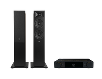 ARCAM A25+ Radia Plus Amplifier + JBL Stage 260F Floor Standing Speakers Package and 5 metres Classic 79 Strand