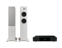 ARCAM A25+ Radia Plus Amplifier + JBL Stage 260F Floor Standing Speakers Package and 5 metres Classic 79 Strand