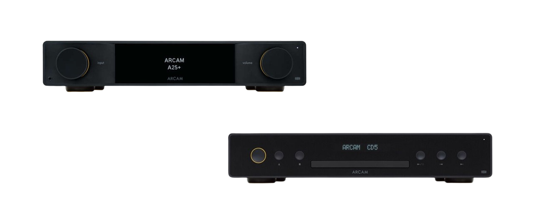 ARCAM A25+ Radia+ Plus Amplifier with CD5 CD Player