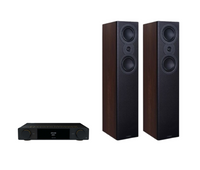 ARCAM A25+ Radia Plus Amplifier + Mission LX-5 MKII Floor Standing Speakers Package and 5 metres Classic 79 Strand