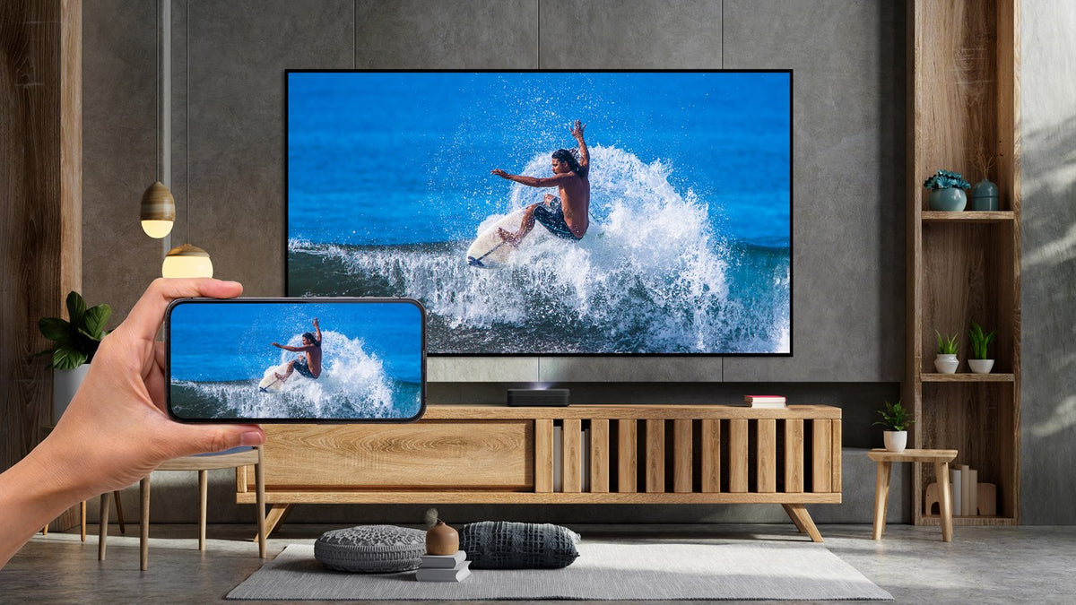 Optoma Photon Go – Smart Portable Ultra Short Throw Triple-Laser Projector