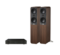 ARCAM A5+ Radia Plus Amplifier + Q Acoustics 5050 Floor Standing Speakers Package and 5 metres Classic 79 Strand