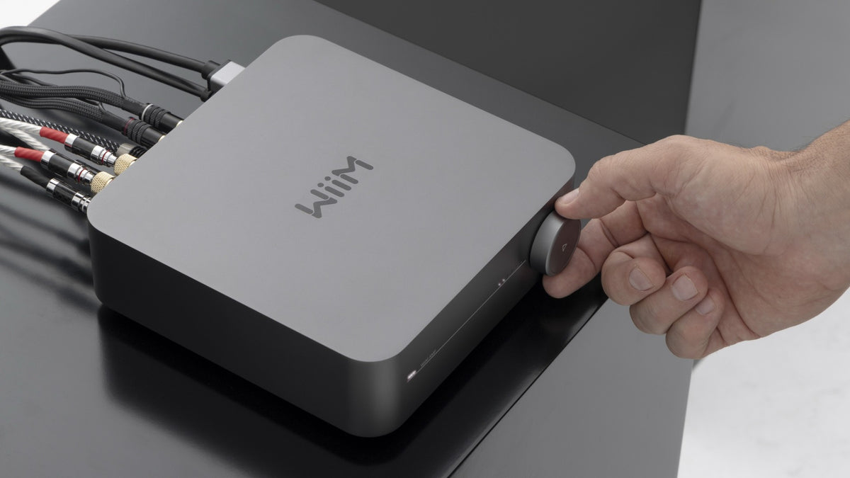 WiiM AMP Music Streaming Amplifier - Space Grey