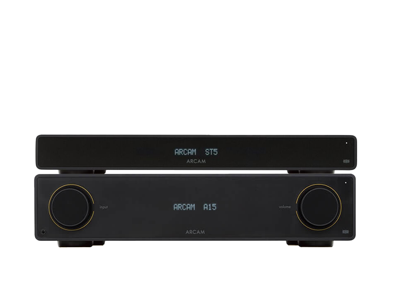 ARCAM Radia A15 Amplifier + ARCAM Radia ST5 Network Streamer