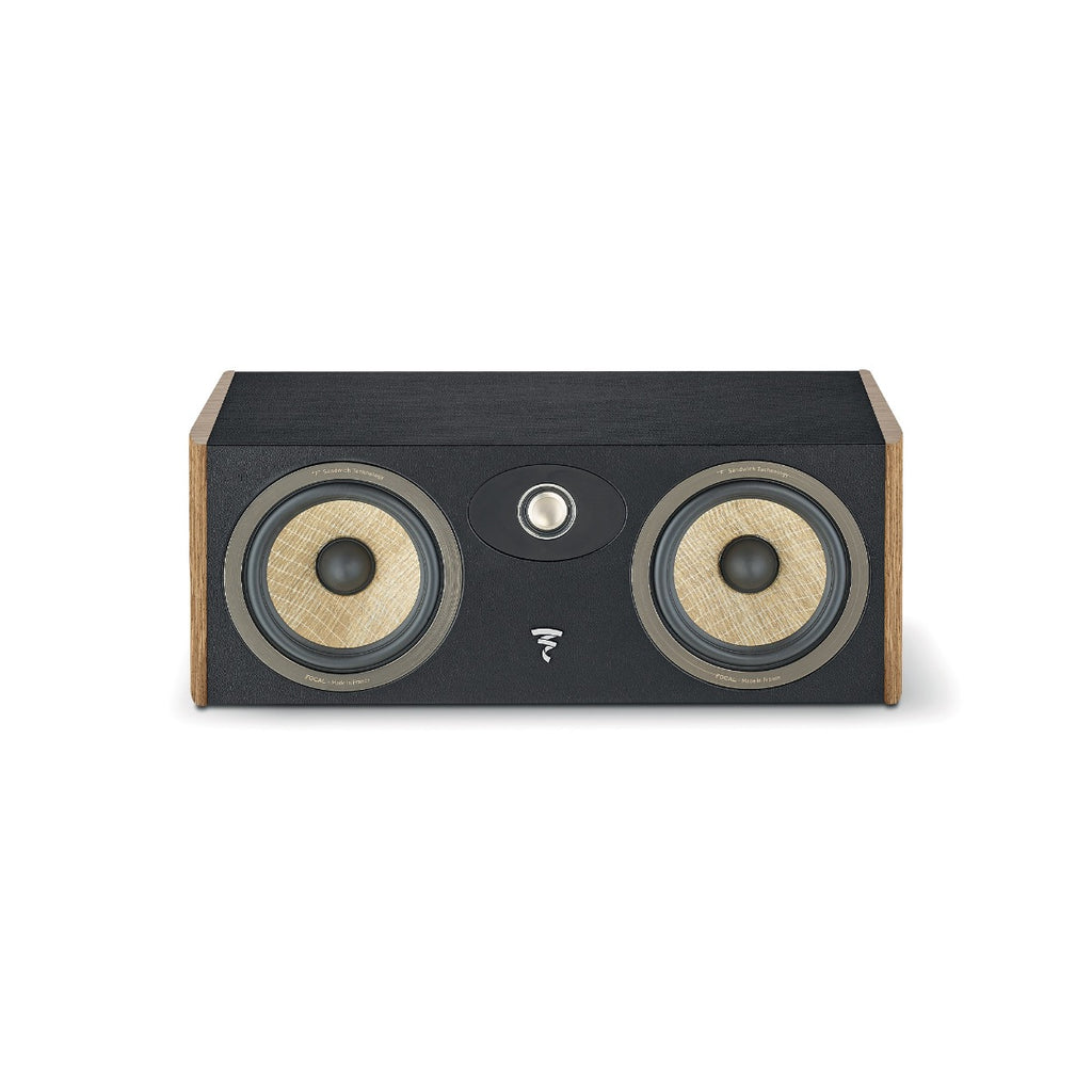 Focal ARIA EVO X CENTER 2-Way Center Speaker - Prime Walnut