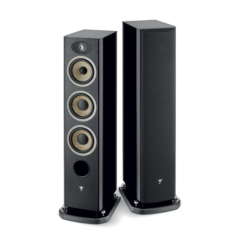 Focal Aria Evo X N2 - 3-way Floorstanding Speakers - Black High Gloss