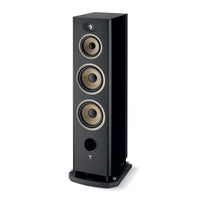 Focal Aria Evo X N4 - 3-Way Floorstanding Speakers - Black High Gloss