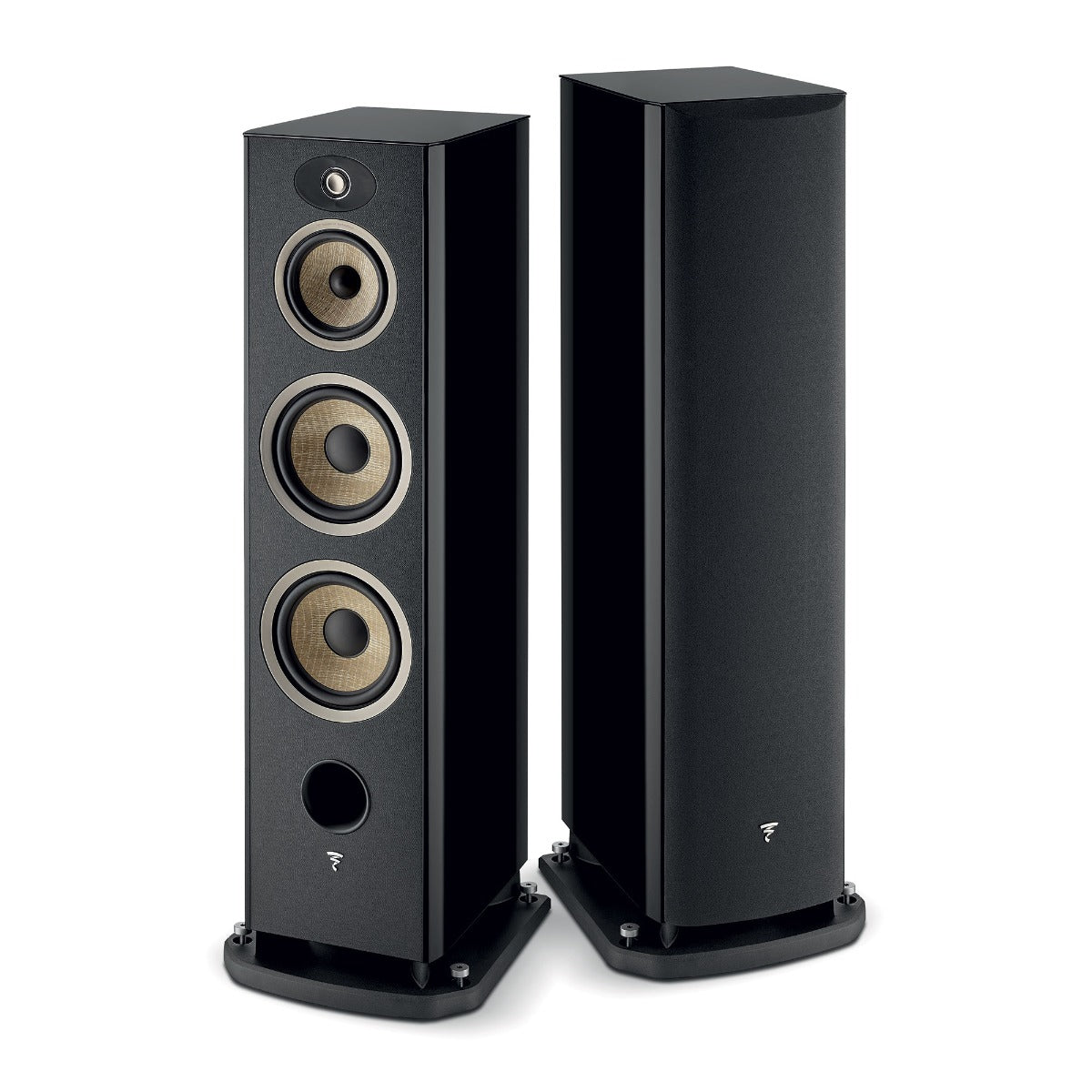 Focal Aria Evo X N4 - 3-Way Floor-Standing Speaker - Black High Gloss