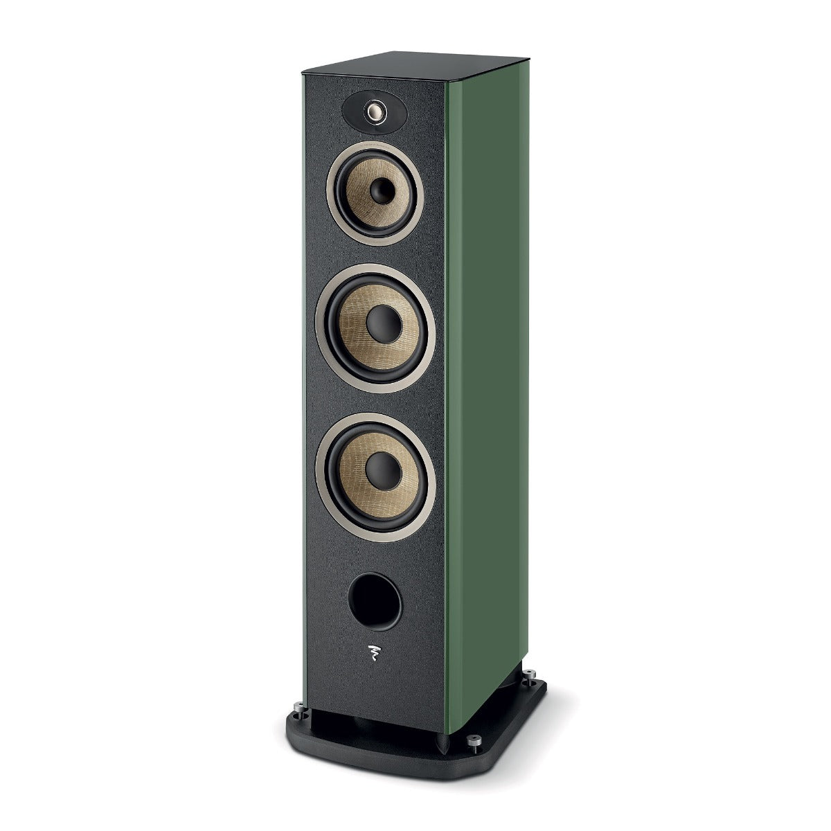 Focal Aria Evo X N4 - 3-Way Floorstanding Speakers - Moss Green High Gloss