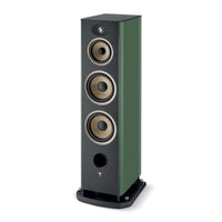 Focal Aria Evo X N4 - 3-Way Floorstanding Speakers - Moss Green High Gloss