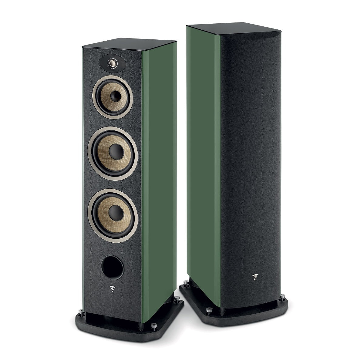 Focal Aria Evo X N4 - 3-Way Floor-Standing Speaker - Moss Green High Gloss