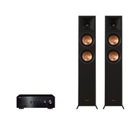 Yamaha A-S301 Hi-Fi Stereo Amplifier + Klipsch RP-6000F II Floor Standing Speakers Package and 5 metres Classic 79 Strand