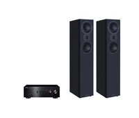 Yamaha A-S501 Hi-Fi Stereo Amplifier + Mission LX-4 MKII Floor Standing Speakers Package and 5 metres Classic 79 Strand