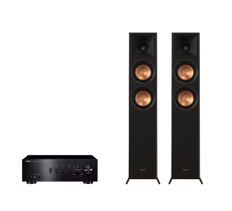 Yamaha A-S701 Hi-Fi Stereo Amplifier + Klipsch RP-5000F II Floor Standing Speakers Package and 5 metres Classic 79 Strand