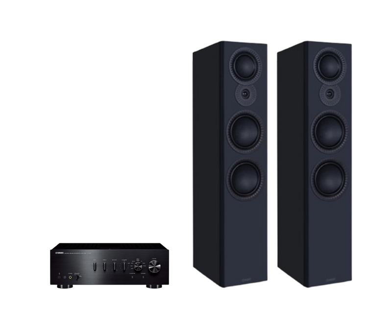 Yamaha A-S701 Hi-Fi Stereo Amplifier + Mission LX-6 MKII Floor Standing Speakers Package and 5 metres Classic 79 Strand