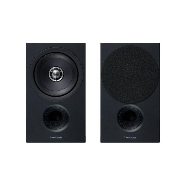 Technics SB-C600E Premium Class Coaxial Bookshelf Speakers - Matte Black - EX DEMO