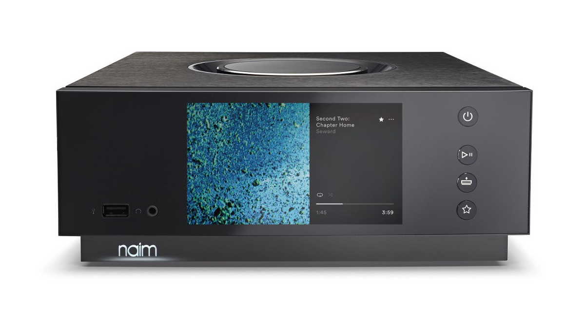 Naim Audio Uniti Atom - Compact High-End All-in-One + KEF LS50 Meta Bookshelf Speakers