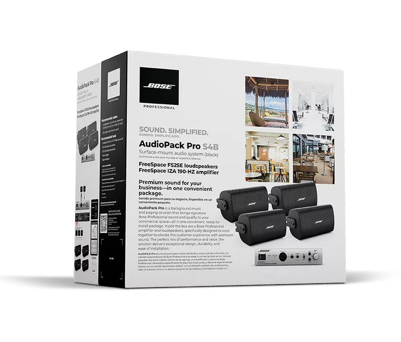 Bose AudioPack Pro S4 - Black