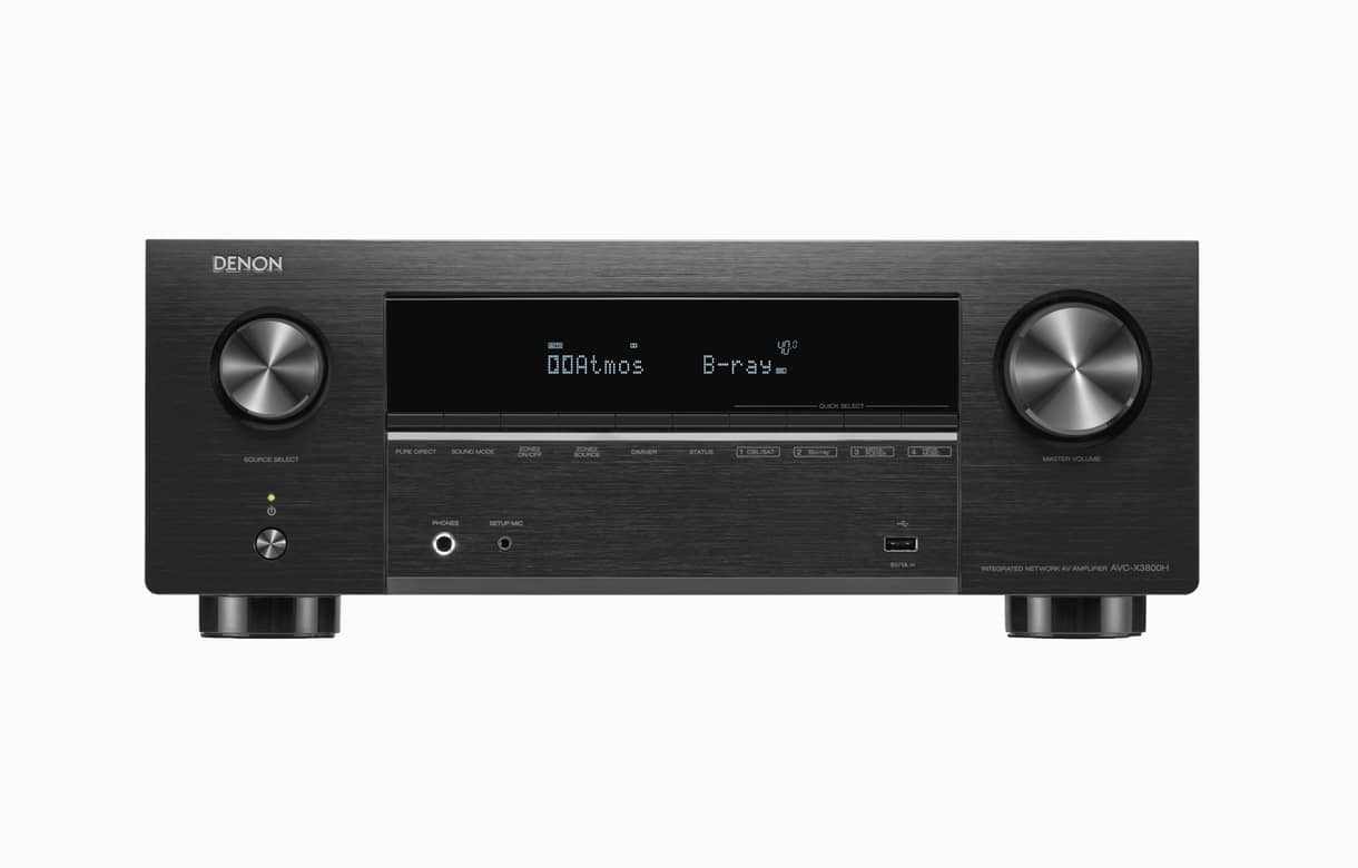 Denon AVC-X3800H 9.4 Channel 8K AV Amplifier