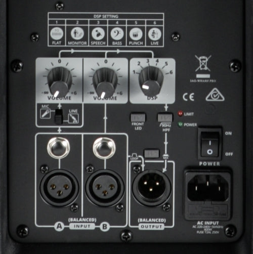 Wharfedale Pro Titan AX12 Portable Lightweight Versatile Loudspeaker