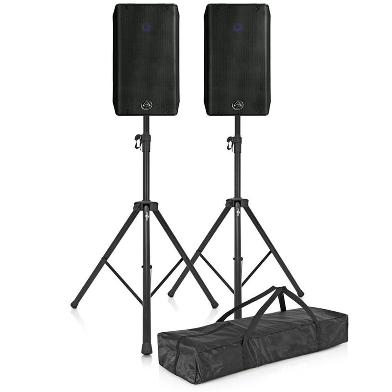 Twin Wharfedale Pro Typhon AX12-BT Active Loudspeaker with Bluetooth Bundle