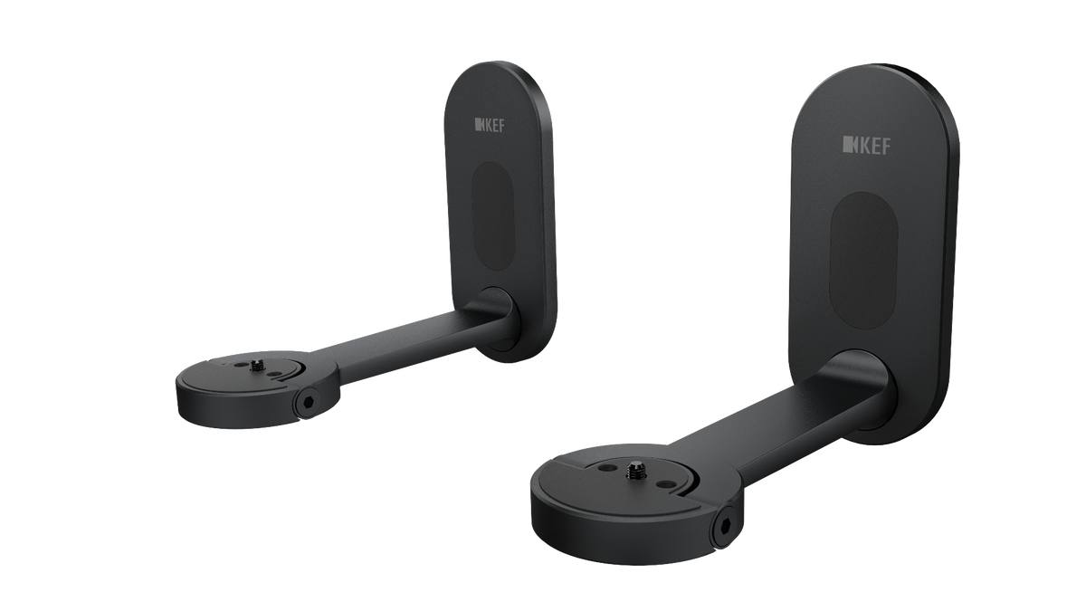 KEF B1 Wall Mount Bracket for LSX II (Pair) - Black