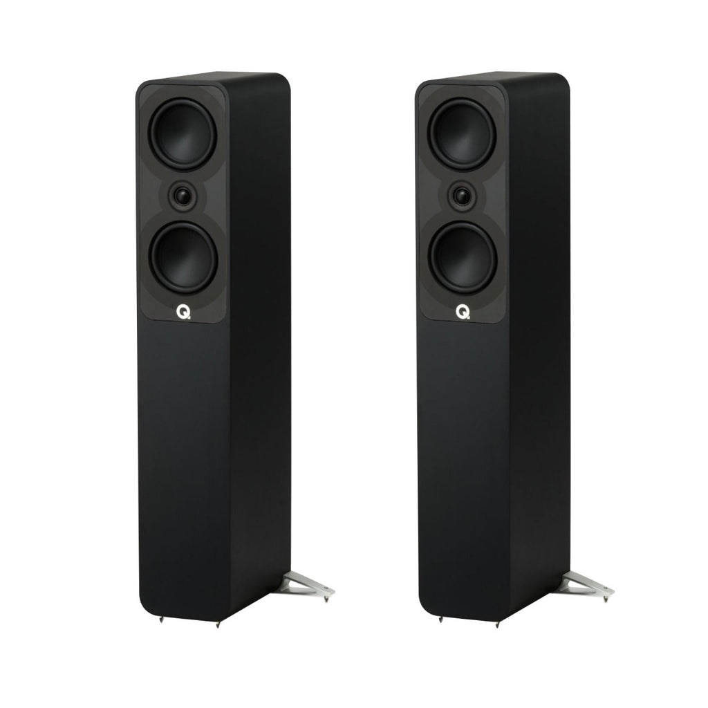 Q Acoustics 5040 Floorstanding Speakers - Matt Black
