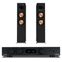 Audiolab 6000A - Integrated Amplifier + Klipsch R-600F Floorstanding Speakers