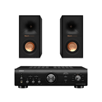 Denon PMA-600NE - Integrated Amplifier + Klipsch R-40M Bookshelf Speakers