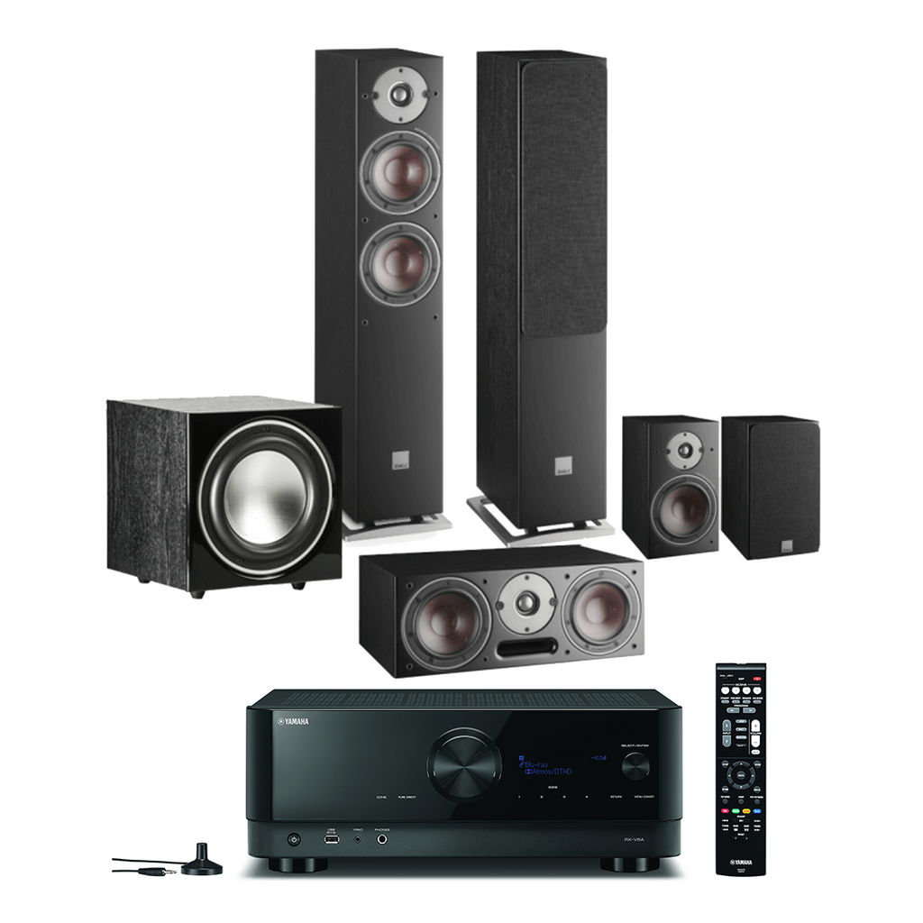 Yamaha RX-V6A 7.2 8K HDMI 2.1 AV Receiver + Dali Oberon 5 - 5.1 Speaker Package