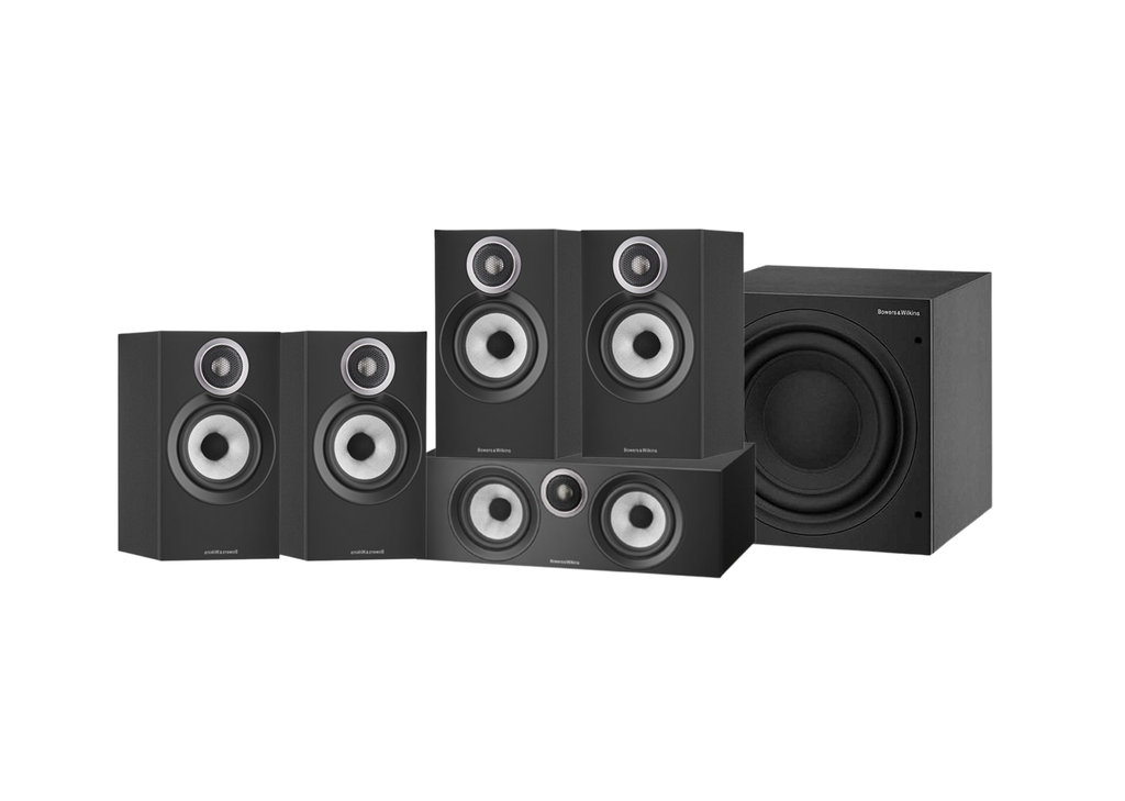 Bowers & Wilkins 607 S3 5.1 Cinema Pack with ASW608 8” Subwoofer
