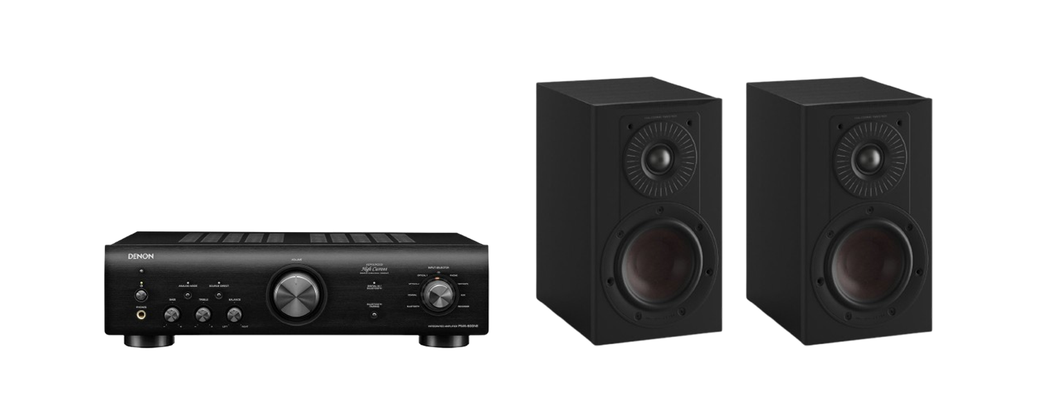 Denon PMA-600NE Integrated Amplifier + Dali Opticon 1 MK2 Stand Mount Speakers