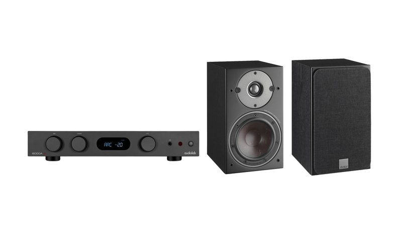 Audiolab 6000A Mk2 - Integrated Amplifier + Dali Opticon 2 Mk2 Stand Mount Speakers