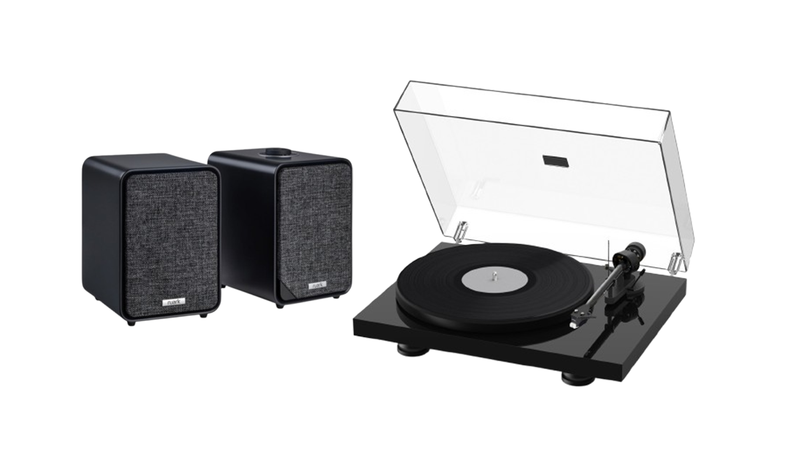 Pro-Ject T1 Evo Turntable x Ruark MR1 MK3 Speaker System Bundle