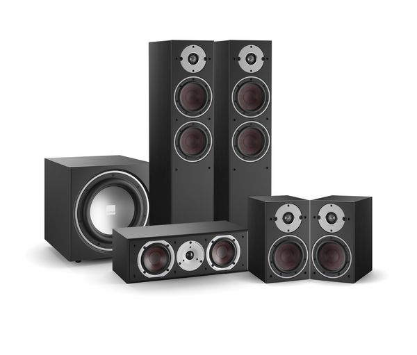 Dali Oberon 5 - 5.1 Speaker Package - Black Ash – homeavdirect